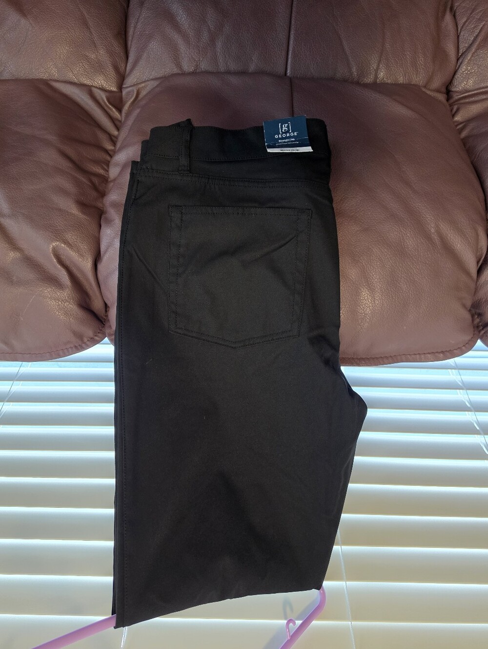 George Men’s Black Slim Jeans — Clean Slim Fit
